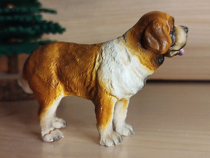 Schleich Chien Saint Bernard Figurine Animal domestique - photo numéro 3