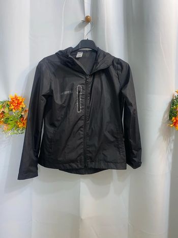 Veste imperméable / kway noir Kipsta 10 ans - n17m