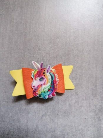 Pince à cheveux Licorne