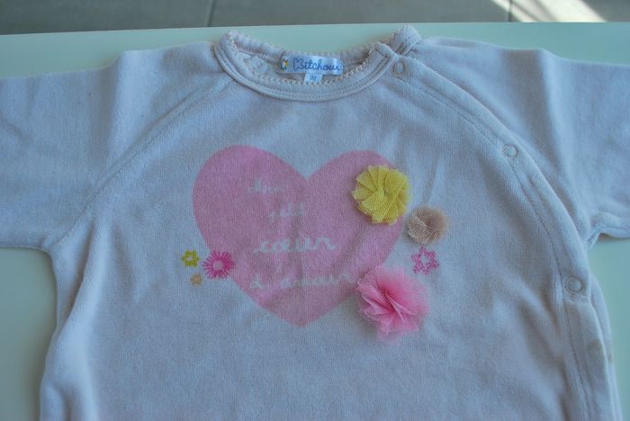 Pyjama fille taille 12 mois - photo numéro 3