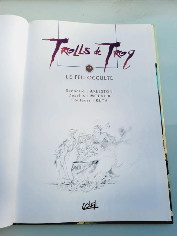 BD Trolls de Troy, Le feu occulte, tome 4 (11) - photo numéro 3
