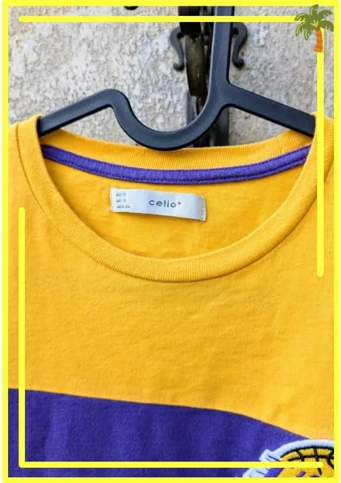 T-shirt Lakers brodé – Pour les MVP du style ! - photo numéro 3