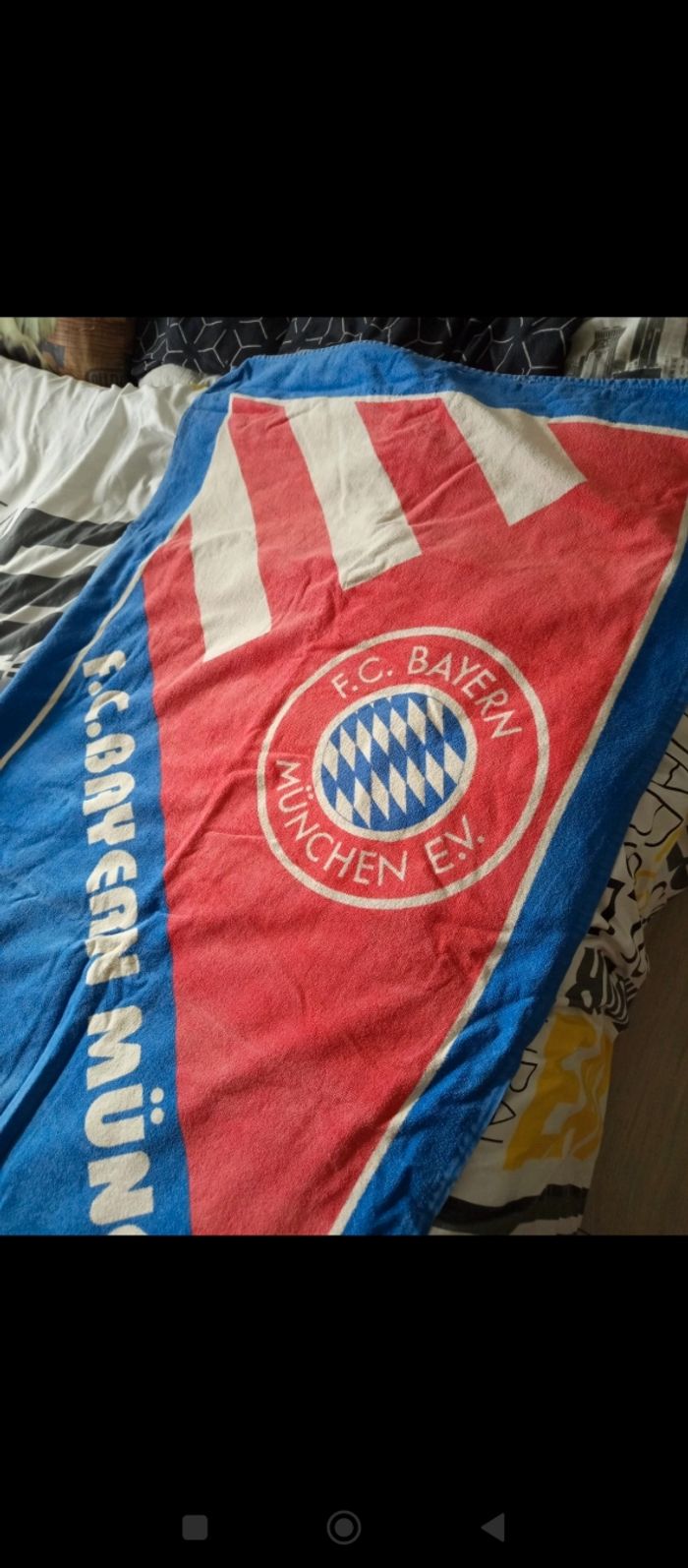 Serviette de plage fc bayern munich - photo numéro 2