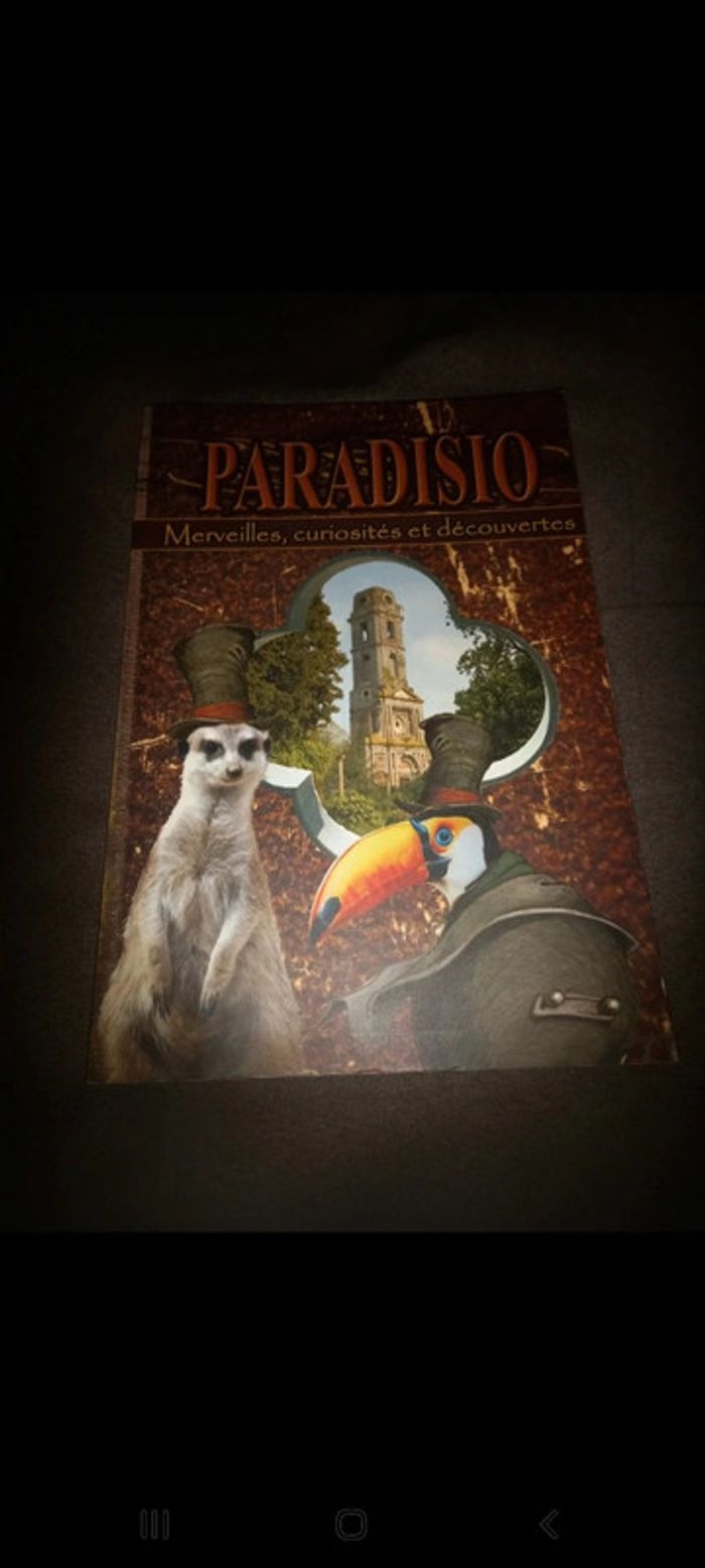 Livre paradisio devenu pairi daiza rare
