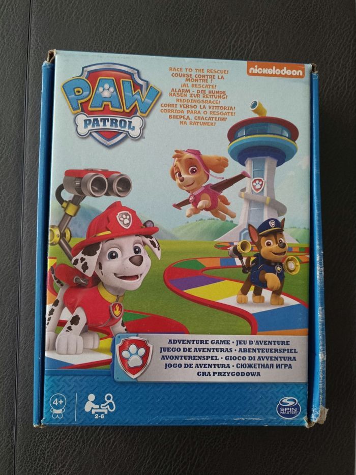 Jeu d'aventure Pat patrouille