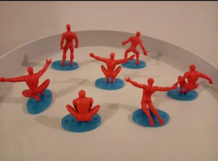 Lot de 7 figurines spiderman - photo numéro 6
