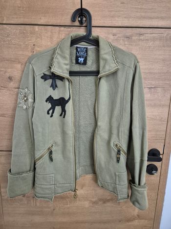 Jolie veste NINE LIVES kaki taille M