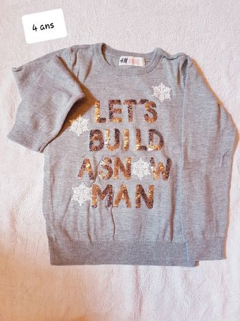 Pull H&M 4 ans