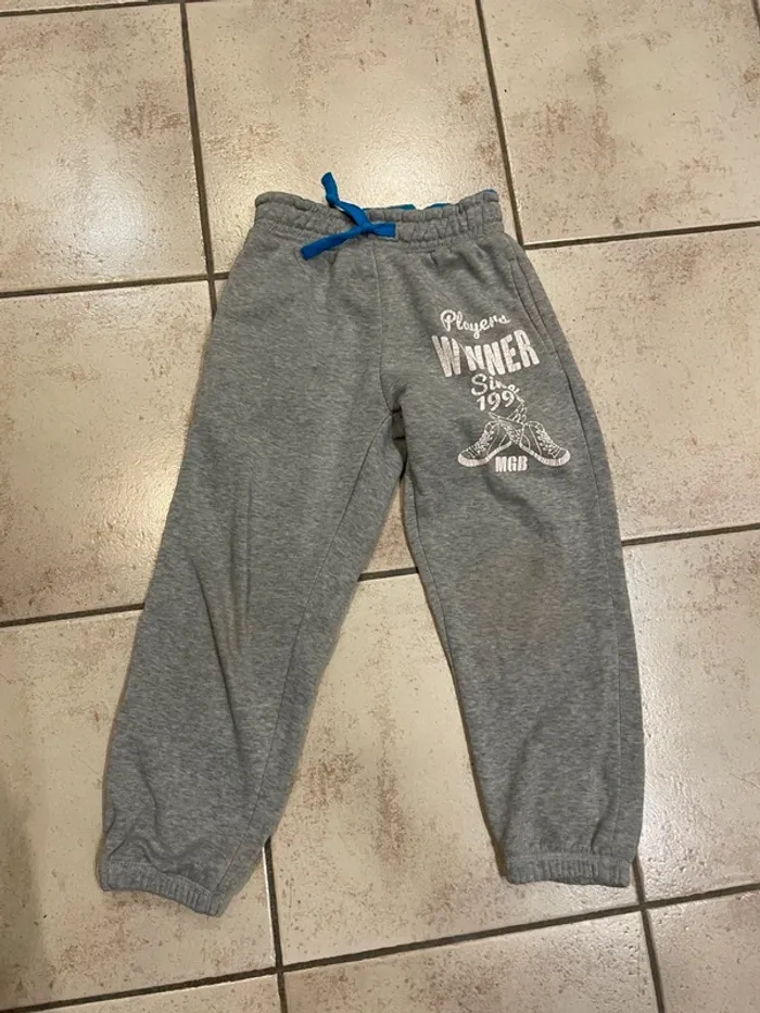 Pantalon souple Mini Gang 5ans (gris)