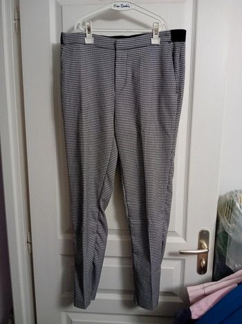 Pantalon morif "pied de poule"