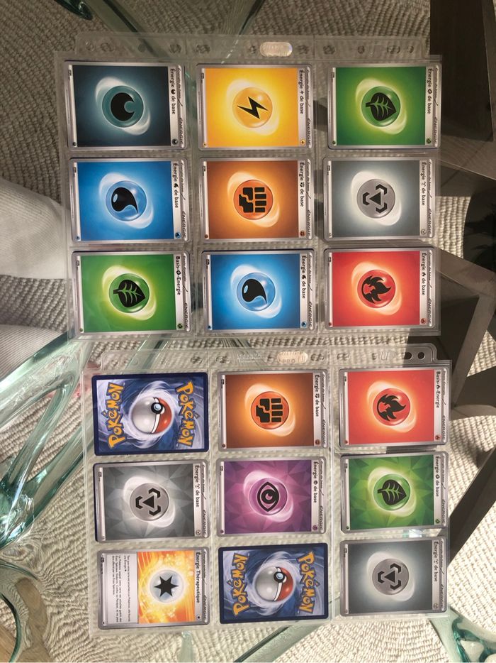 Lot de 140 cartes POKÉMON energies-objets-stades-outils - photo numéro 3