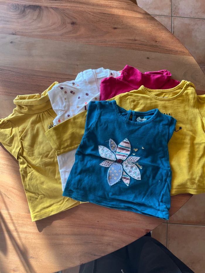 5 tee shirt manches longues