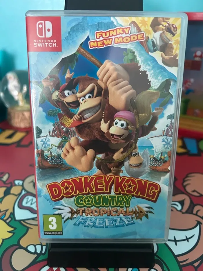 Jeu donkey Kong country tropical freeze switch