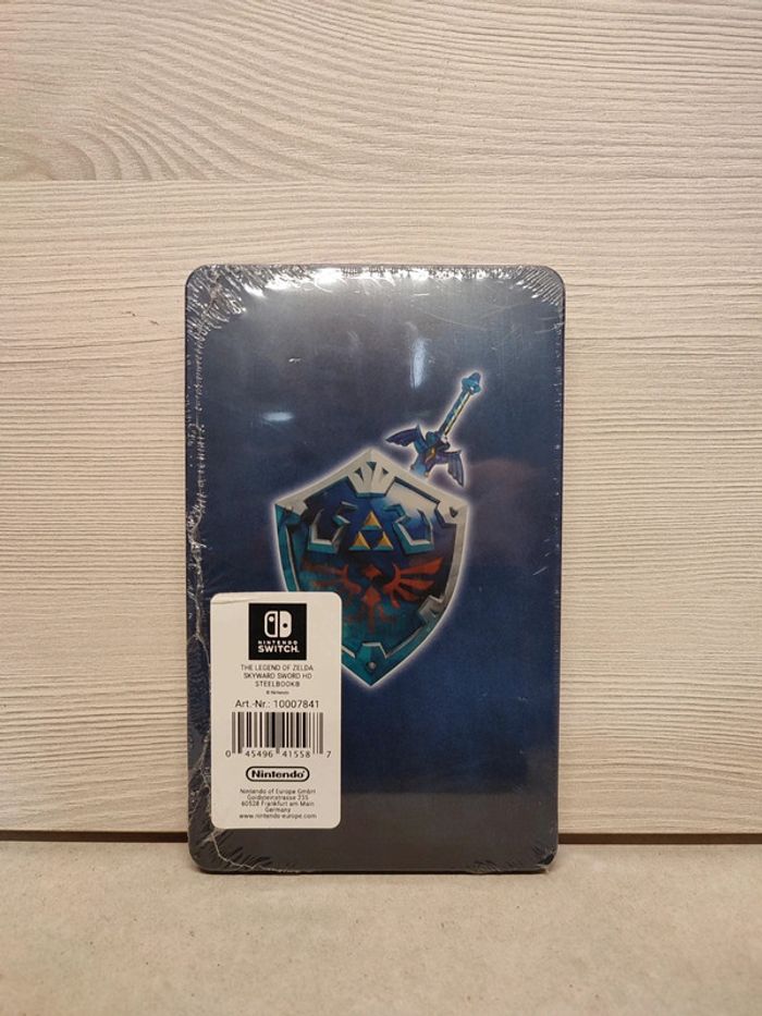 Steelbook Zelda Skyward Sword Neuf Switch - photo numéro 2