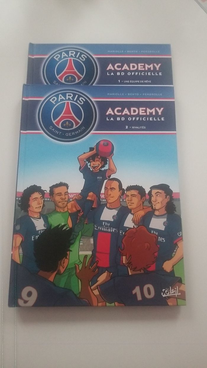 Lot de 6 livre PSG academy