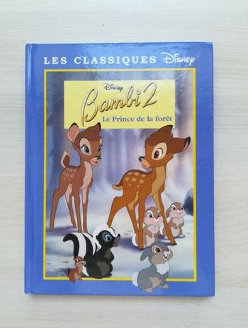 Livre NEUF "Bambi 2 : le prince de la forêt" - V92B