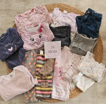 Lot 24 mois hiver fille