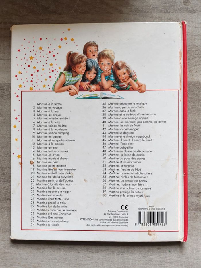 Livre Martine princesse et chevaliers casterman - photo numéro 2