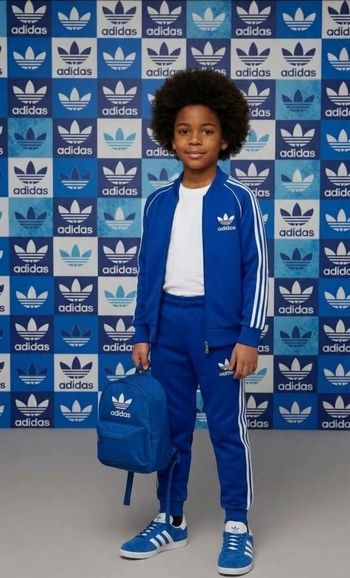 Ensemble adidas bleu 