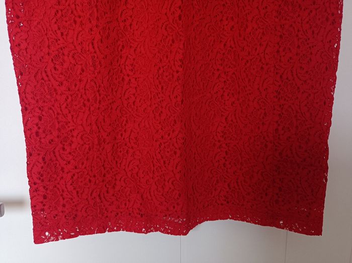 Robe dentelle rouge - photo numéro 4