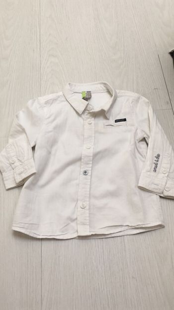 Chemise blanche orchestra 9 mois