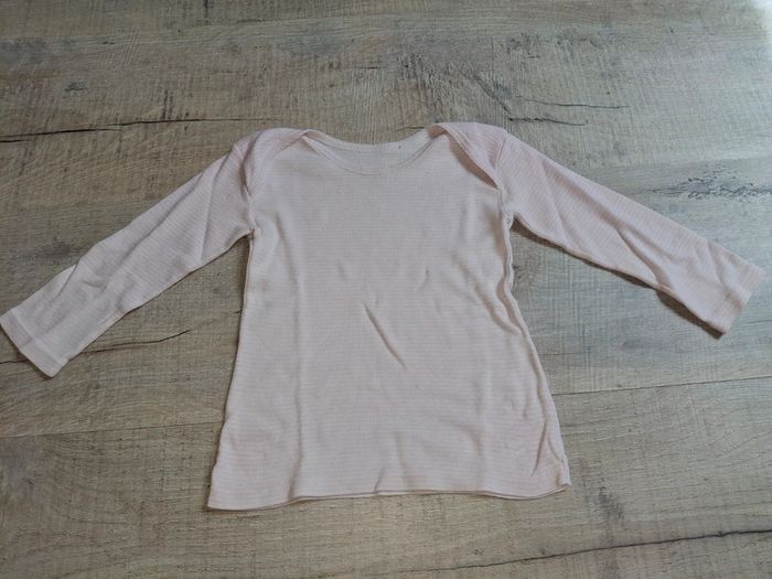 Tee shirt manche longue fille 12 mois