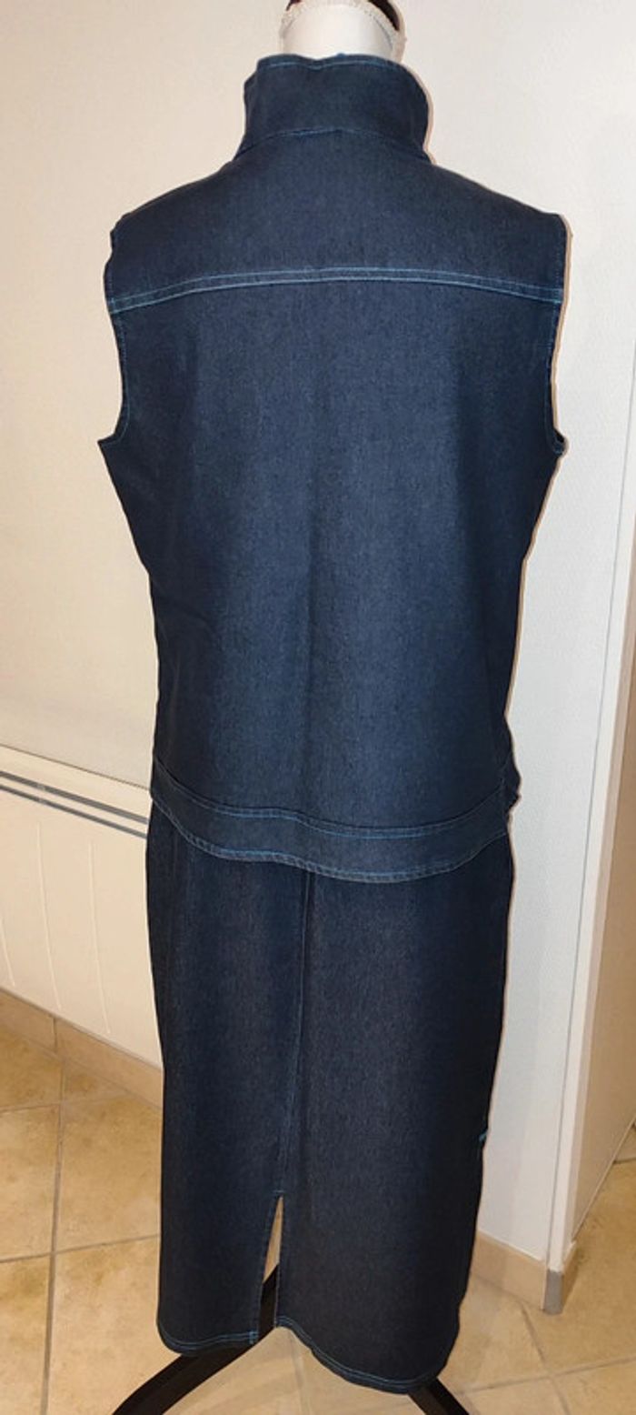 Ensemble en denim en taille 46.48 - photo numéro 4