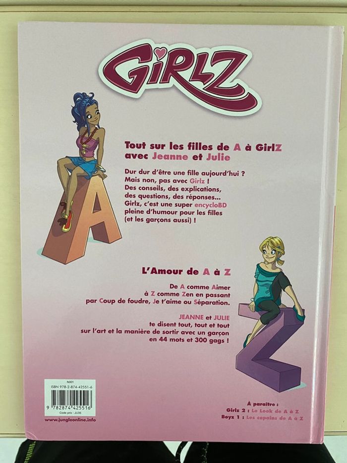 BD Girlz « L’amour de A à Z » Tome 1 - photo numéro 2