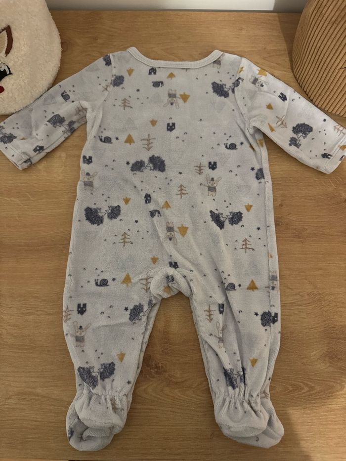 Lot de 3 pyjamas bébé mixte - taille 3 mois - photo numéro 6