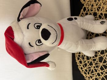 Peluche Disney Noel Dalmatien  avec son