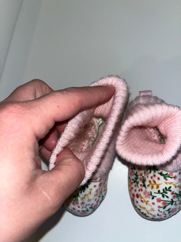 Chaussons Gemo à fleurs - photo numéro 4