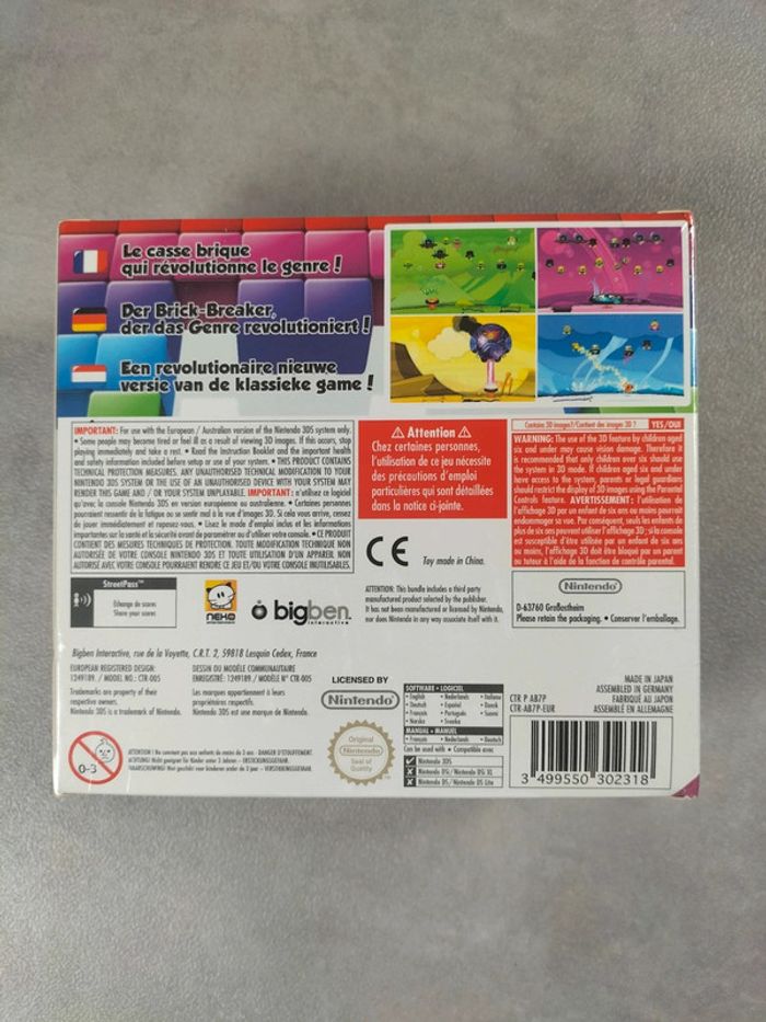 Jeu Nintendo 3DS – Cocoto Alien Brick Breaker (Édition avec figurine) - photo numéro 2