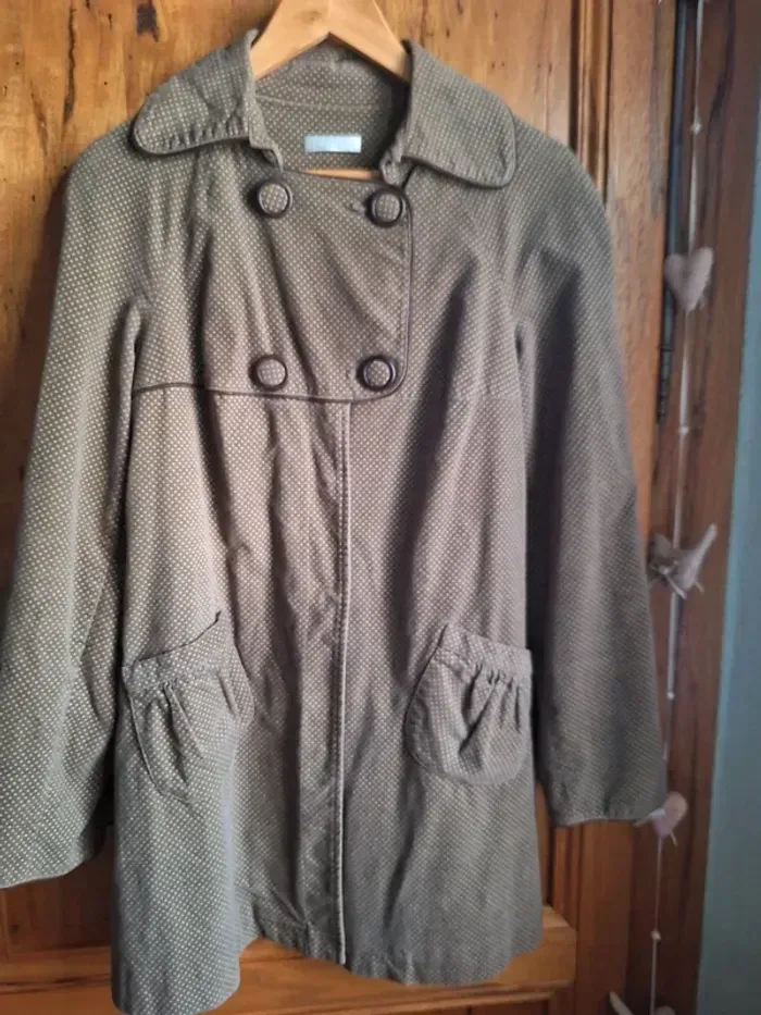 Joli manteau style rétro mi saison - photo numéro 12