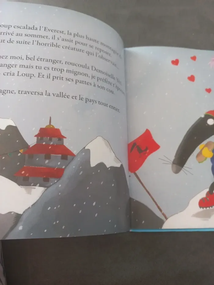 Livre le loup qui voulait faire le tour du monde auzou - photo numéro 3