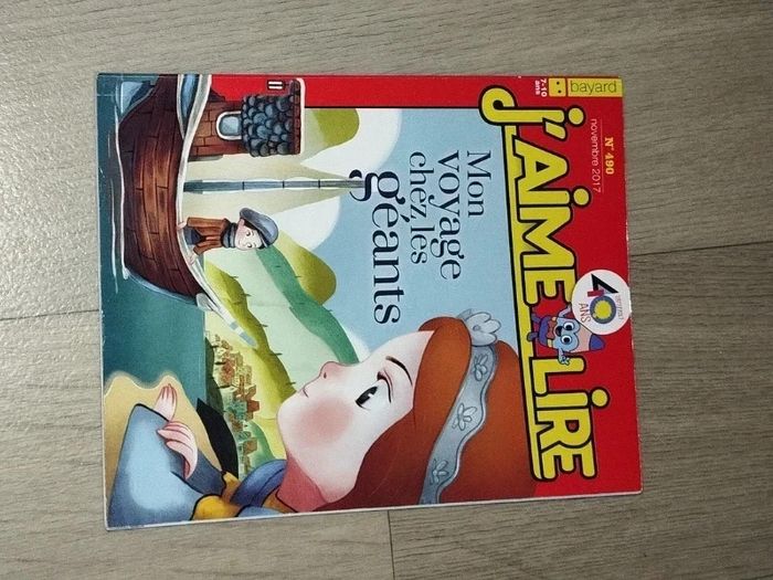 Lot de 8 magazines J’aime lire année 2017-18 L047  7593849148 - photo numéro 5