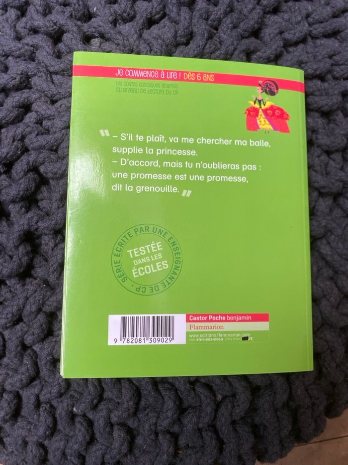 Le prince grenouille dès 6 ans Flammarion - photo numéro 2