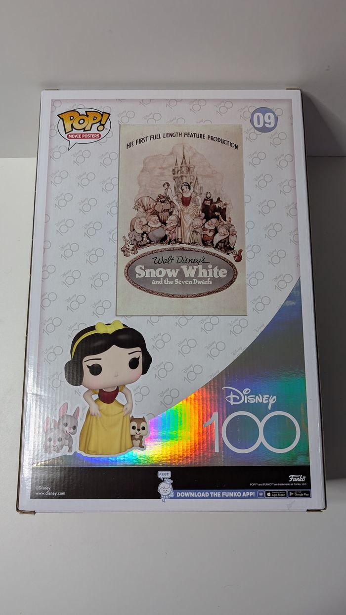 [Funko pop] Figurine Movie Posters Disney Snow White - photo numéro 3