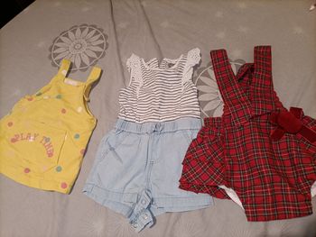 Lot de 3 robes pour fille