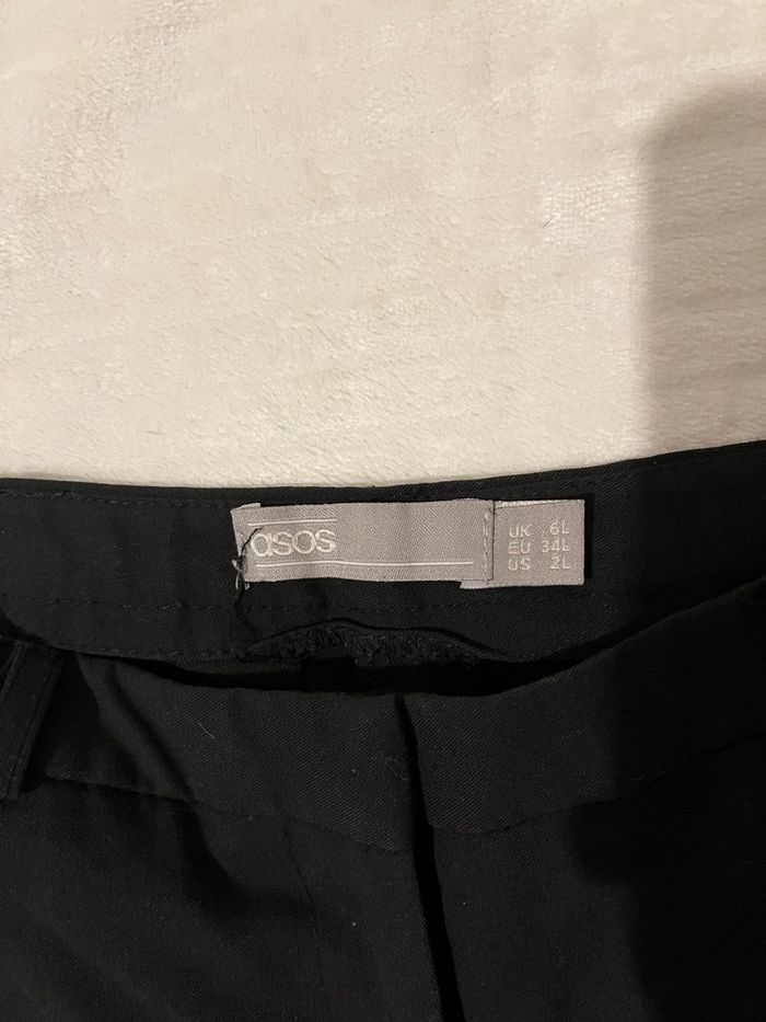 Pantalon noir ASOS femme - photo numéro 4