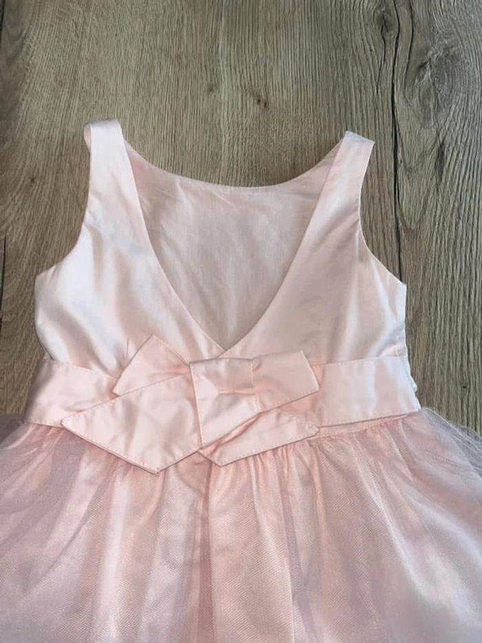 Robe rose poudré tulles vertbaudet 3 ans - photo numéro 2