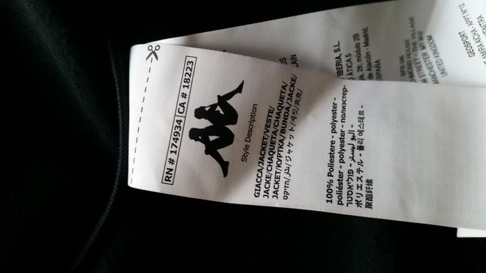 Veste Neuve KAPPA - photo numéro 7