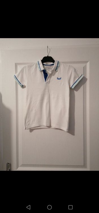 Polo blanc kaporal
