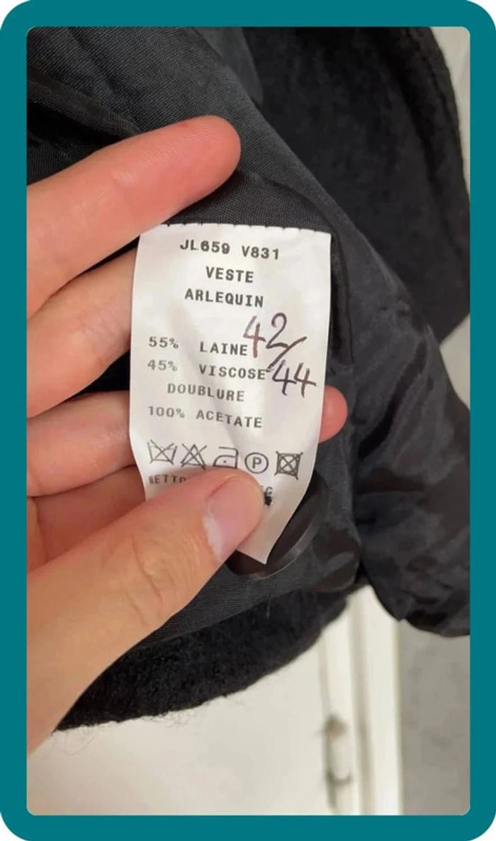 Veste courte noir - photo numéro 3
