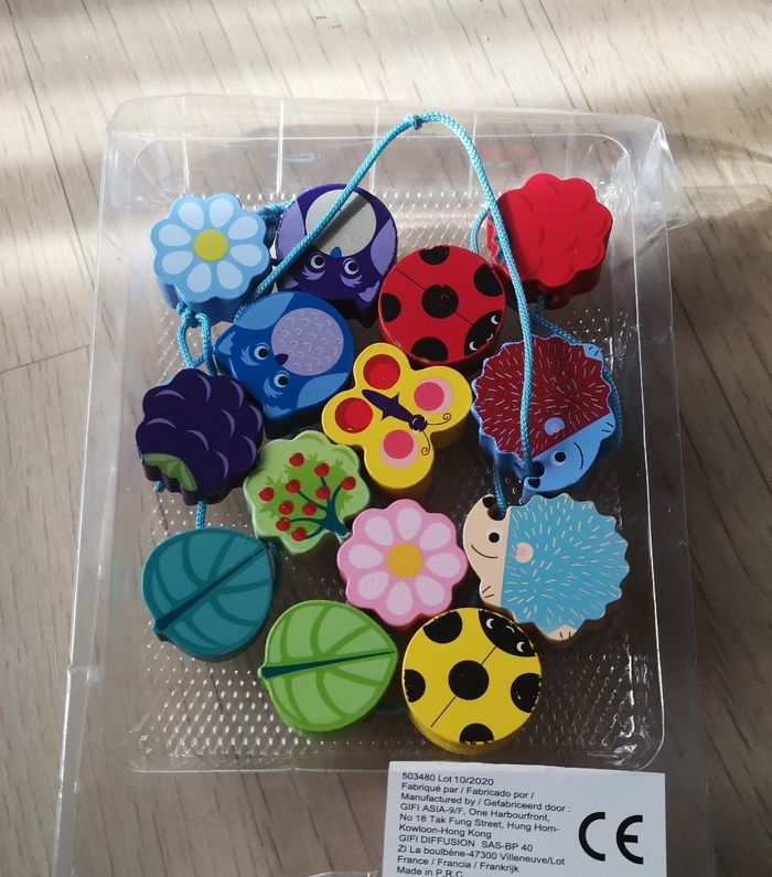 Perles à enfiler jeu - photo numéro 2