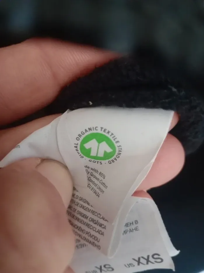 Sweat à capuche  s noir et rouge NASA c87 - photo numéro 8