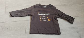 T-shirt ML garçon 9 mois Kiabi 