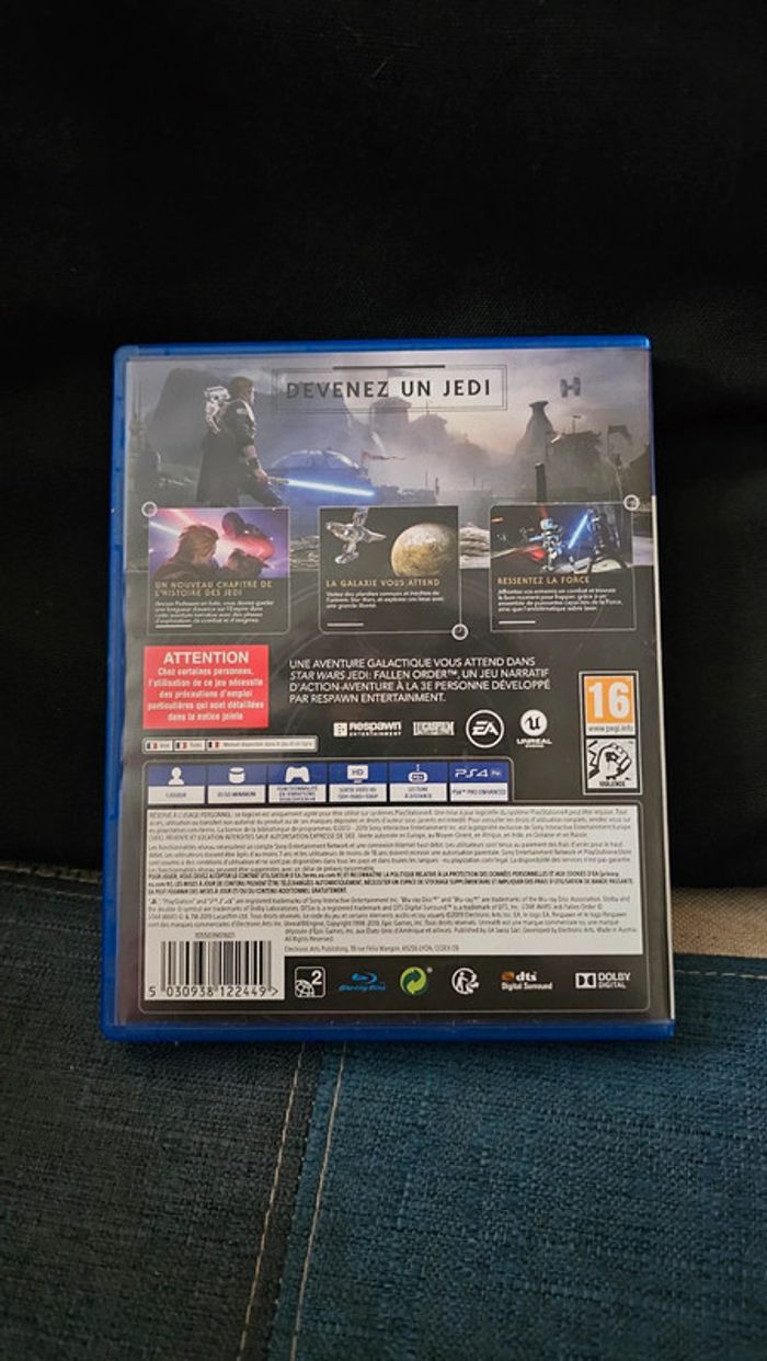 Super jeu ps4 star wars jedai fallen order - photo numéro 4