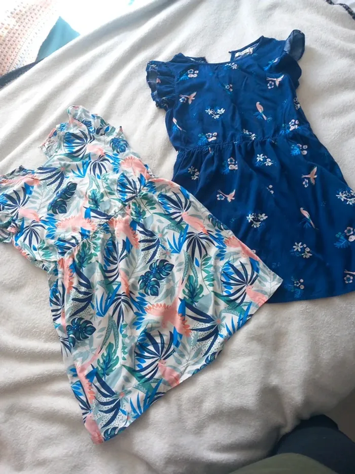 Lot de 2 robes fluide 6 ans