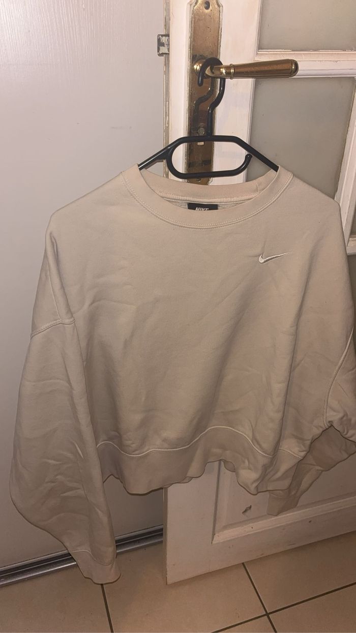 Sweat nike beige