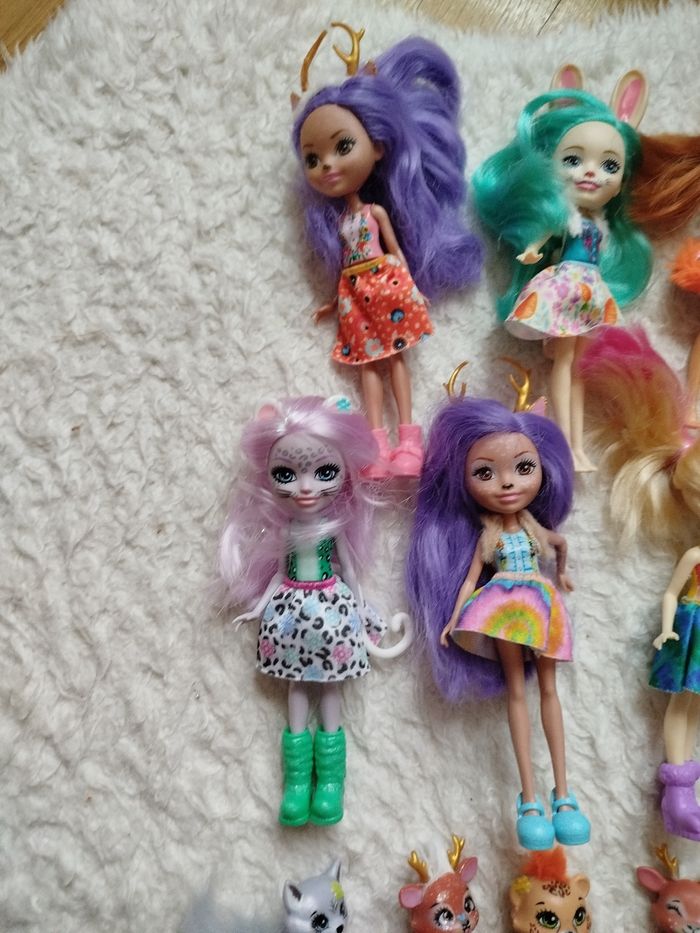 Lot poupées Enchantimals - photo numéro 2